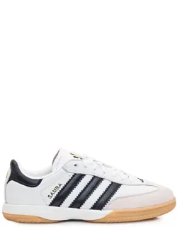 Samba Sneaker With Suede Inserts And Lace-up Closure