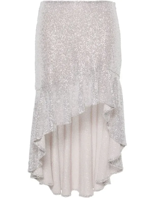 Asymmetric Midi Skirt