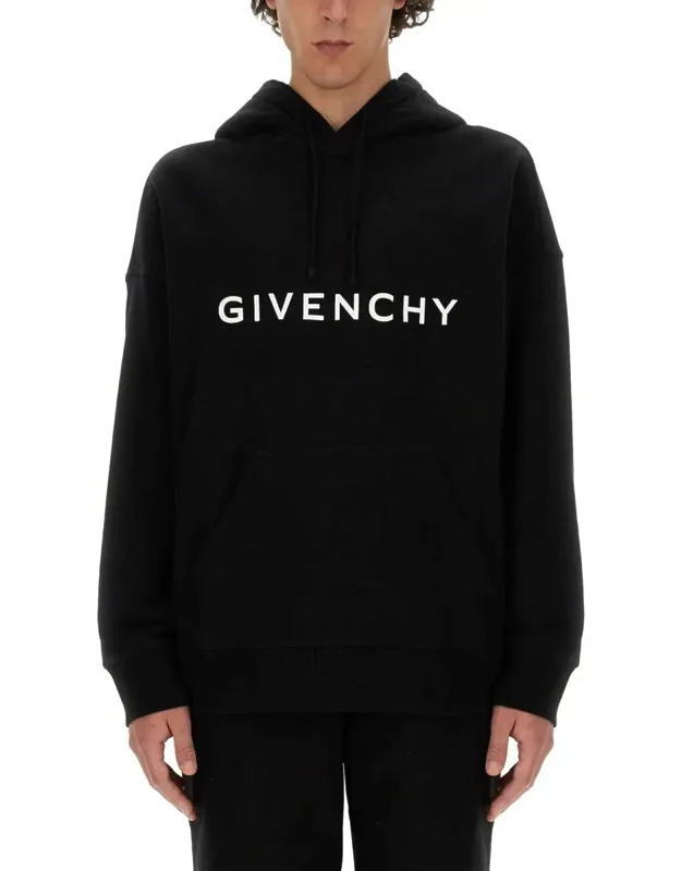 Givenchy Hoodie With Drawstring And Logo