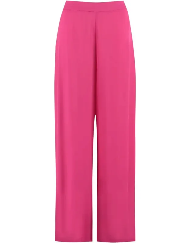High-waist Wide-leg Trousers