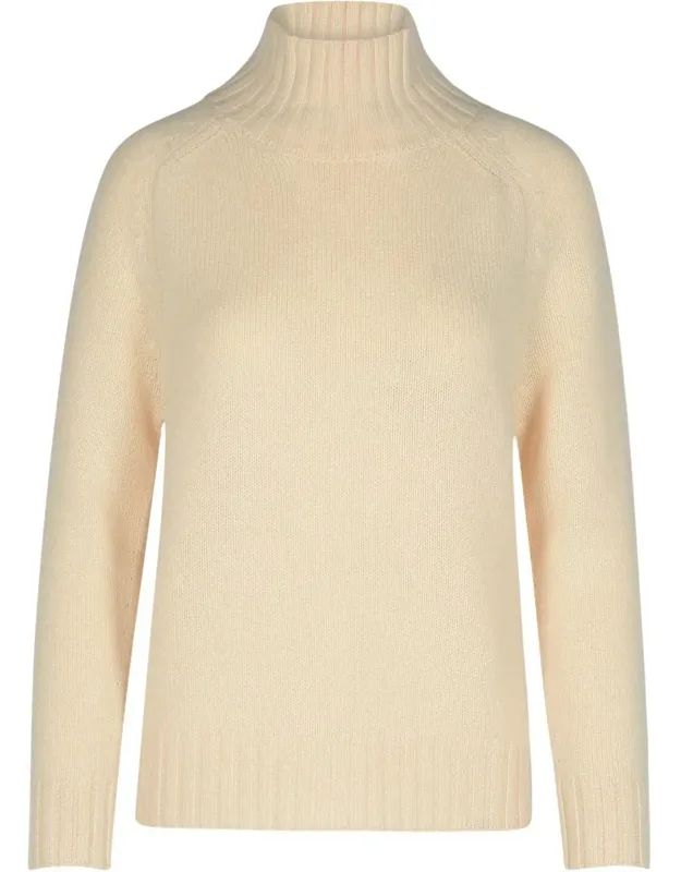 Purotatto Turtleneck Sweater With Ribbed High Neck And Contrast Details