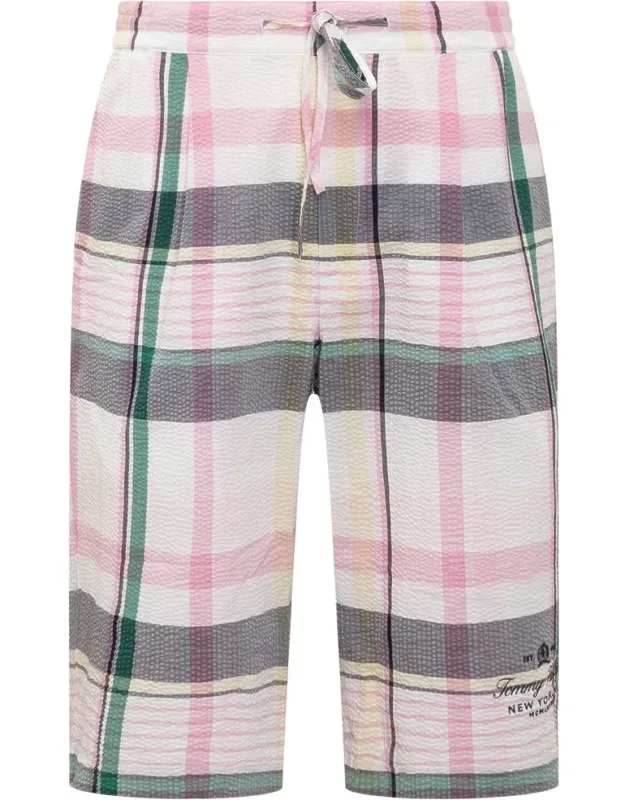 Plaid Bermuda Shorts