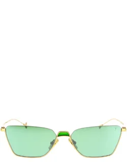 Sunglasses Gold Irregular