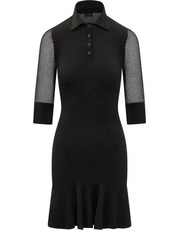 Mesh Mini Dress