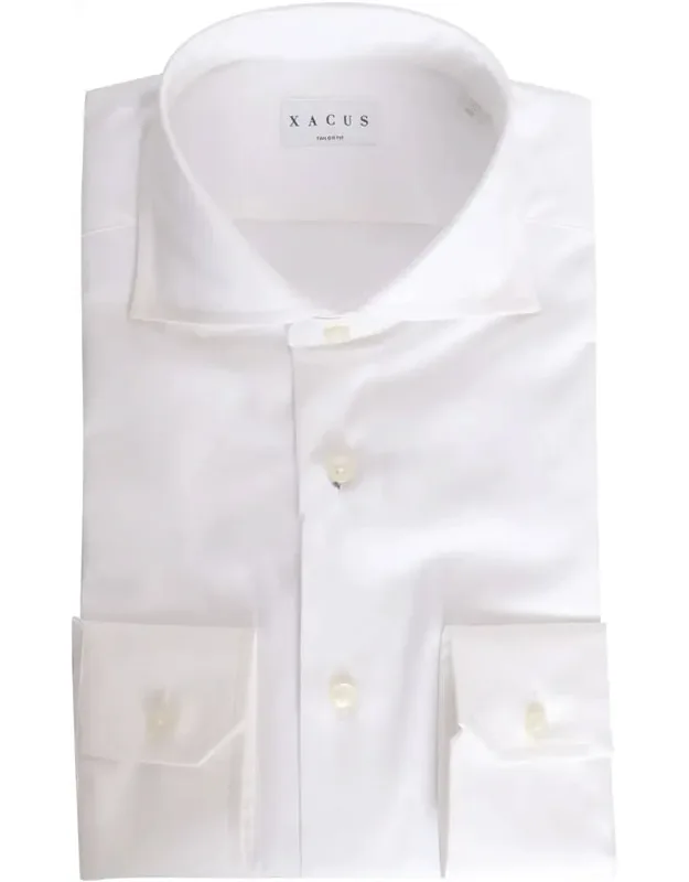 Shirt With Patch Pockets And Classic Collar