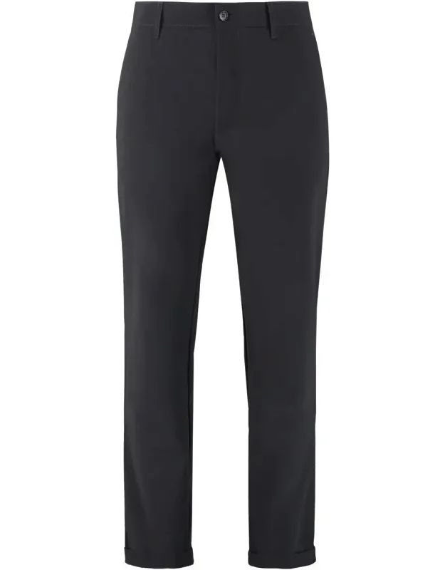 Tailored Trousers Cuffed Hem, 29% Elastane, 71% Polyamide
