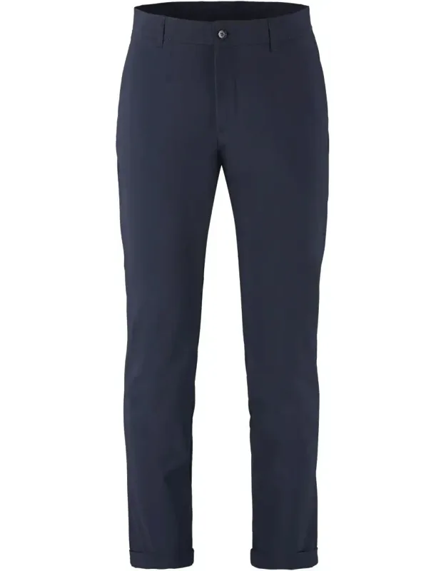 Tailored Trousers Cuffed Hem, 29% Elastane, 71% Polyamide