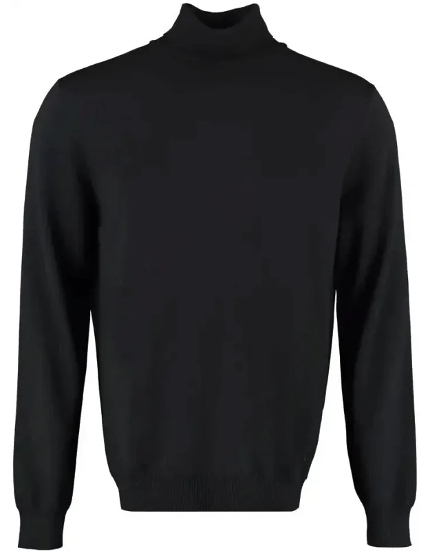 Knit Wool Turtleneck Sweater