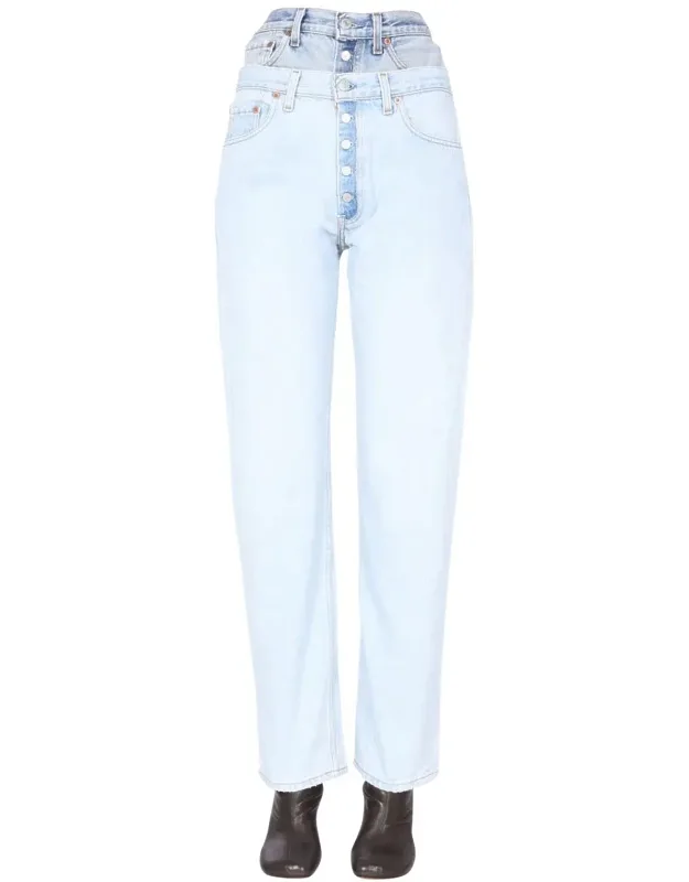 Double Waisted Jeans