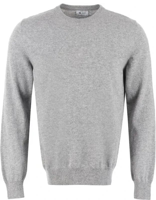 The (knit) - Cashmere Sweater Ribbed Edges