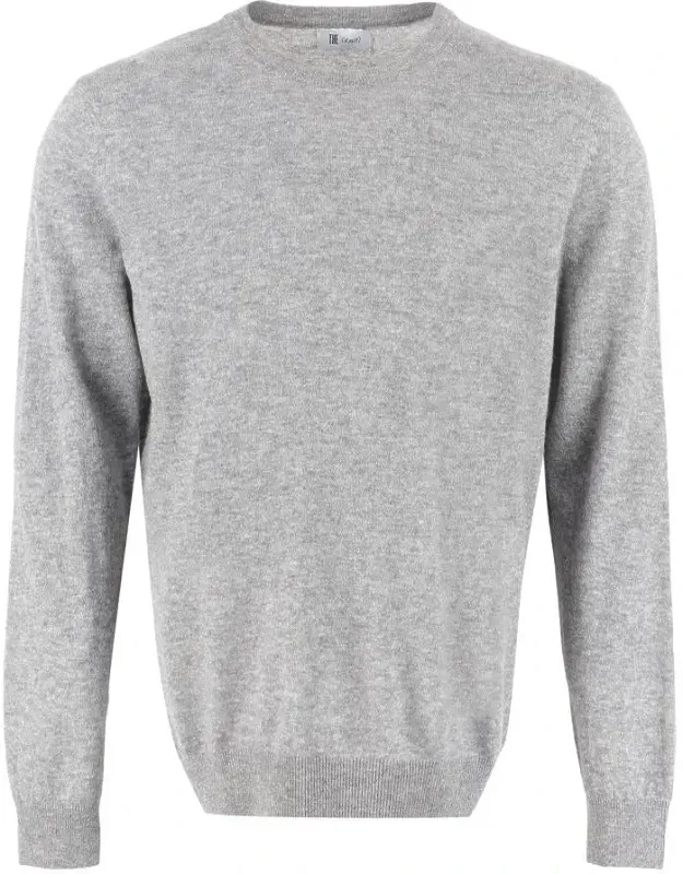 The (knit) - Cashmere Sweater Ribbed Edges