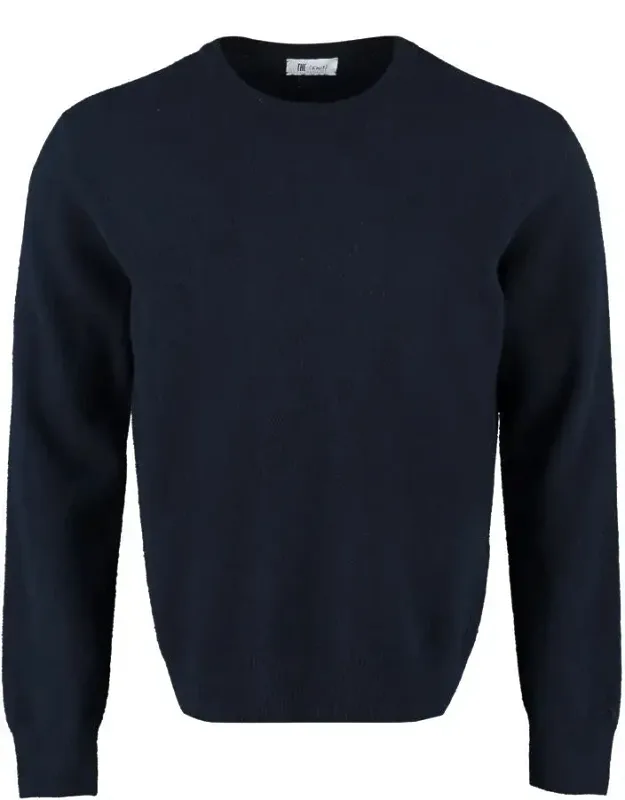 The - Pullover With Ribbed Edges