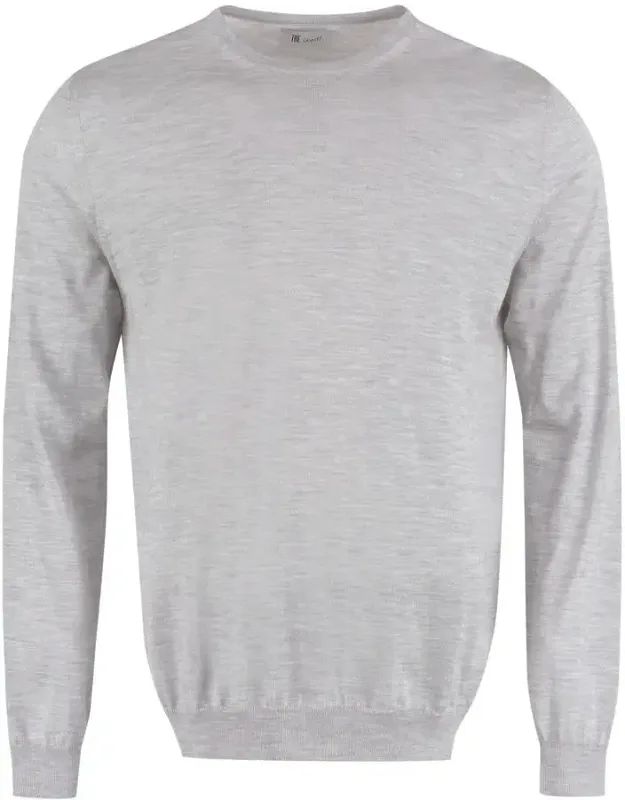 Fine Knit Crew-neck Sweater