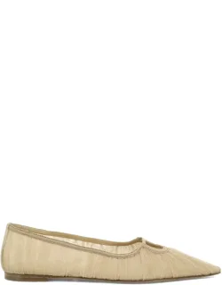 Pointed-toe Ballet Flats