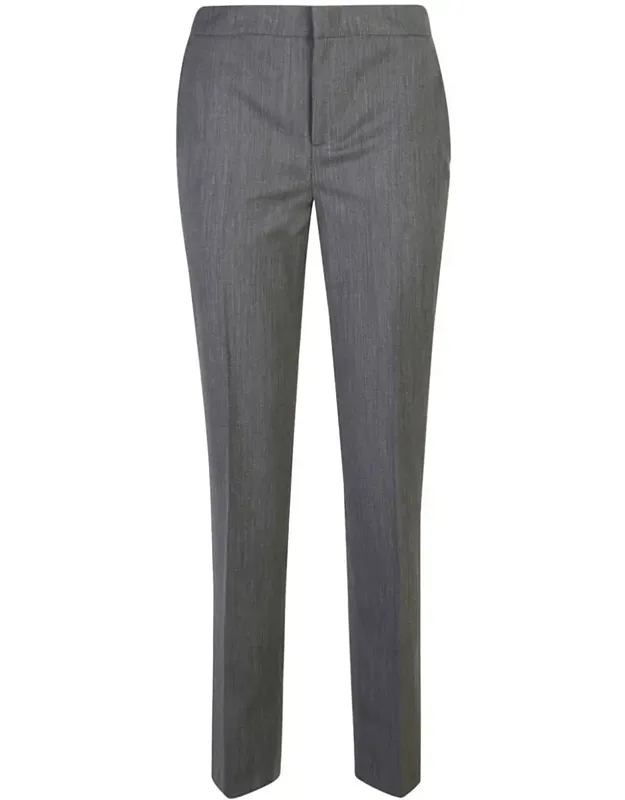 Trousers Stretch-design High-waisted