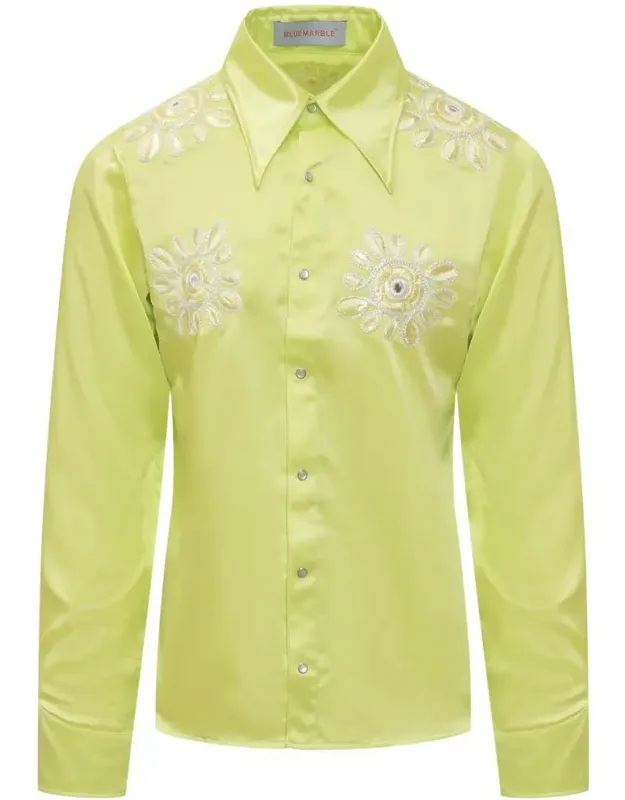 Shirt With Embroidery