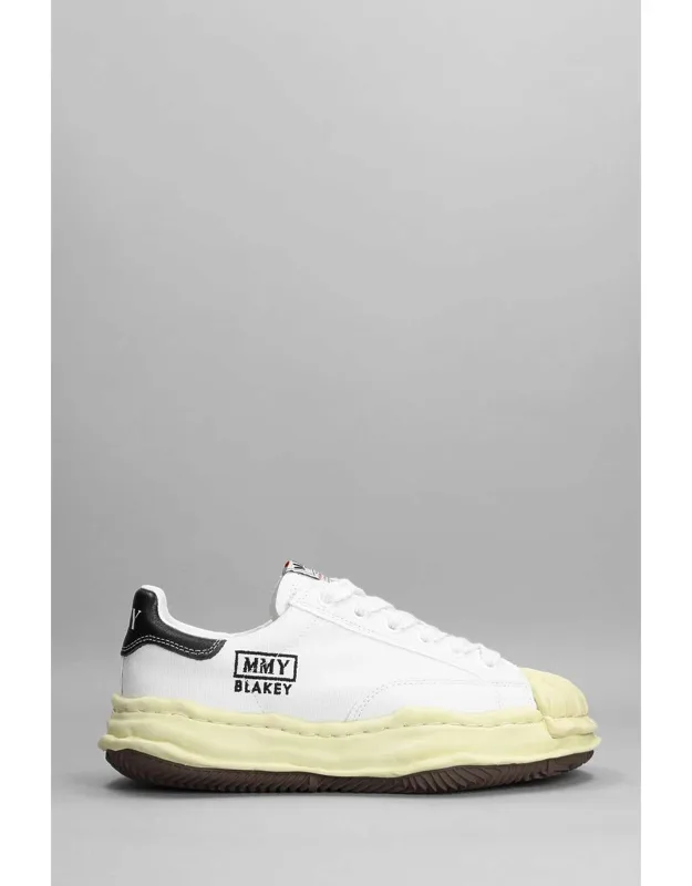 Blakey Sneakers With Rubber Toe And Laces