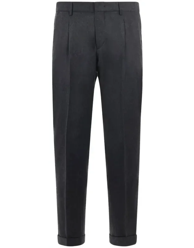 "trousers In Wool And Cashmere"