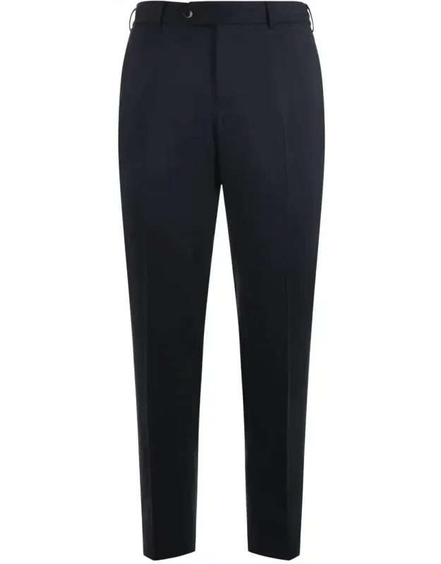 _pt Torino Trousers With Welt Pockets And Elastic Waist_