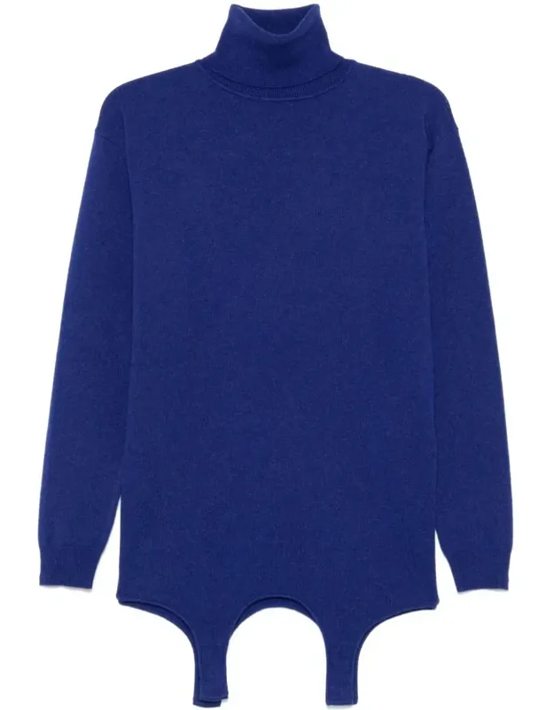 Turtleneck Garter Sweater