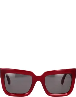 Sunglasses Bordeaux Square Acetate