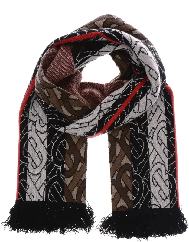 Scarf Foulard Knit Footba