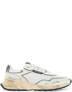 _sprinter Sneakers With Reflective Inserts And Rubber Sole_