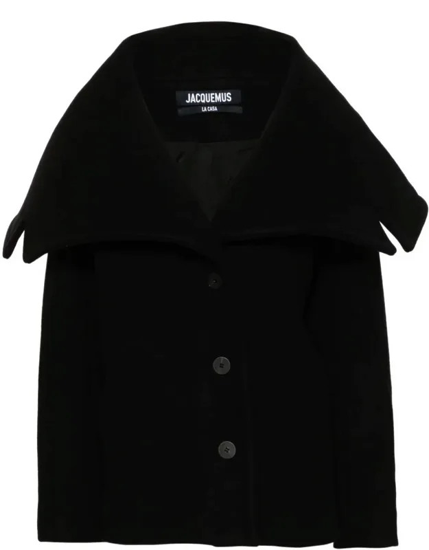 Jacquemus Coat Virgin Wool Felted