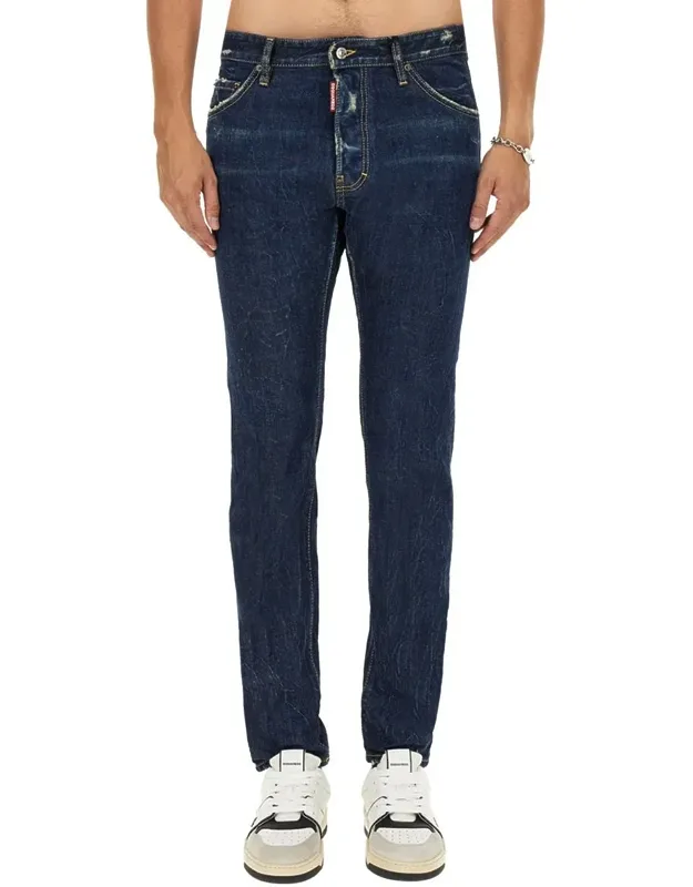 Cool Guy Jean 100% Cotton Model Is 185 Cm Tall
