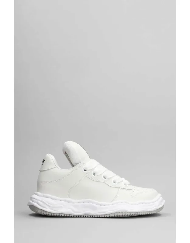 Mihara Yasuhiro Sneakers With Perforated Upper Toe And Cunky Sole
