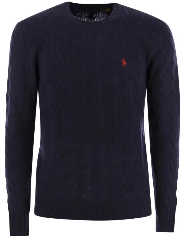 Wool And Cashmere Cable-knit Sweater