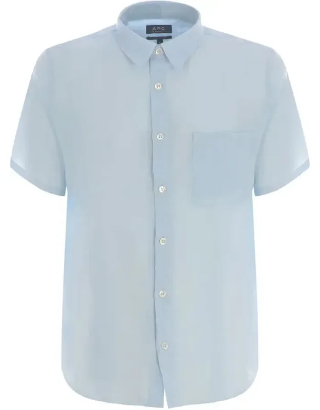 "shirt Bellini With Collar And Patch Pocket"
