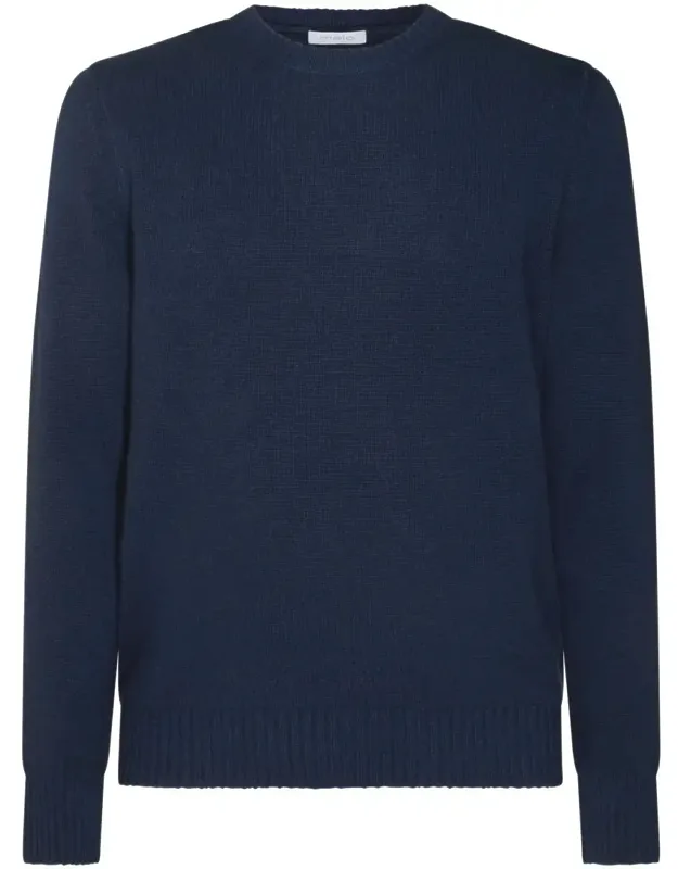 Knitwear Featuring Long Sleeves And Round Collar