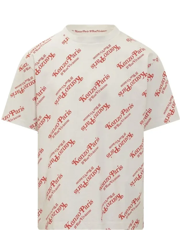 T-shirt With Logo Oversize Fit 100% Cotton