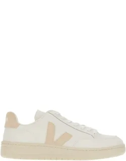 Leather V-12 Sneakers