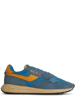 Reelwind Suede And Technical Textile Trainer