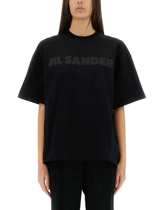 T-shirt With Logo, 100% Cotton