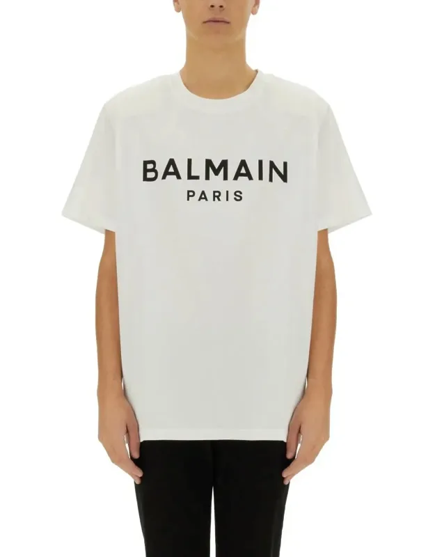 T-shirt With Logo 100% Cotton