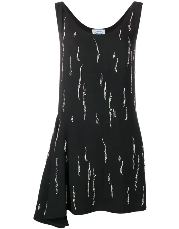 Sablè Satin Dress