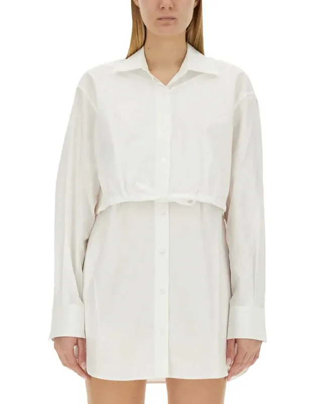 Shirt Dress 100% Cotton 180 Cm Tall