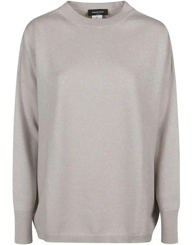 Sweater With Round Neck