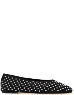 Satin Ballerina Flats