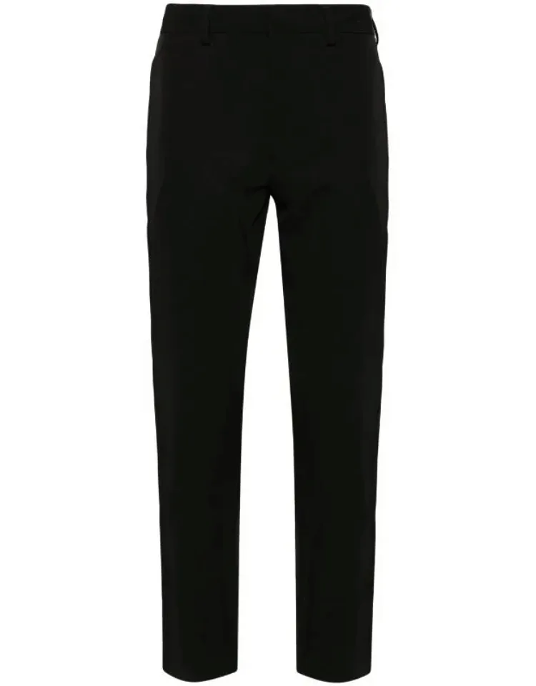 Mid-rise Cropped Trousers - Slim Cut, Cropped Leg