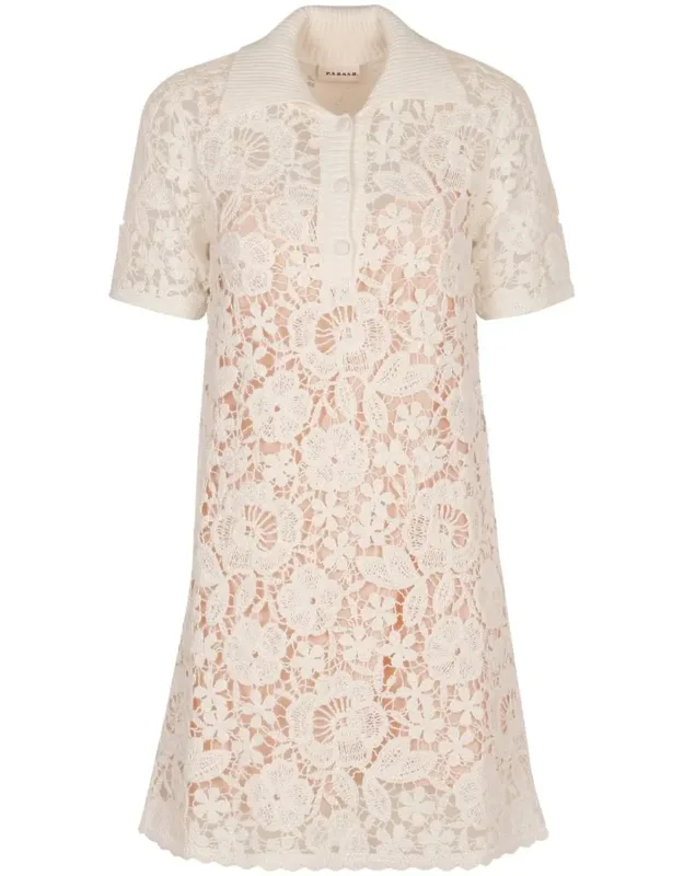 Copper Cotton Mini Dress