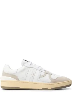 "mesh And Leather Sneakers"