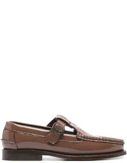 Alber Crinkled Glossy Shoes