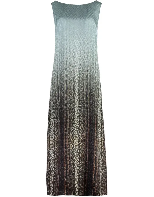 Sleeveless Animal Dress