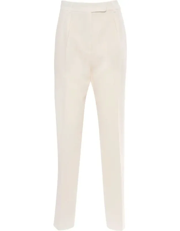 Trousers With Thick Strap And Welt Pockets