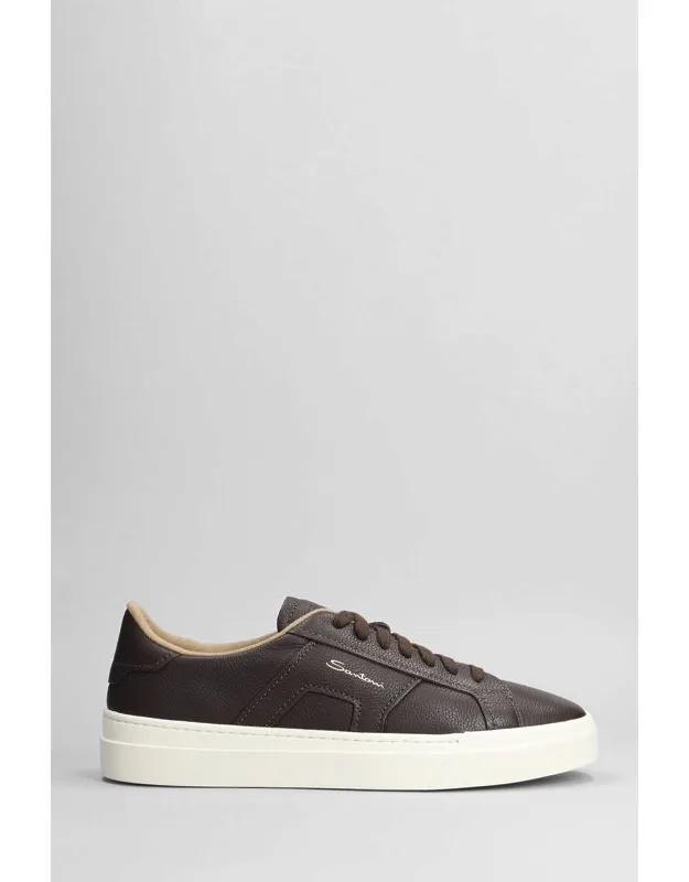 Dbs Sneakers With Laces And Round Toe