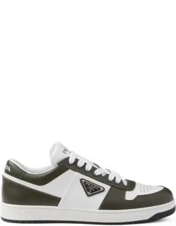 Downtown Colour-block Leather Sneakers